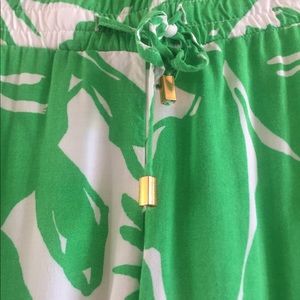 Lilly Pulitzer for Target green/white pants, S